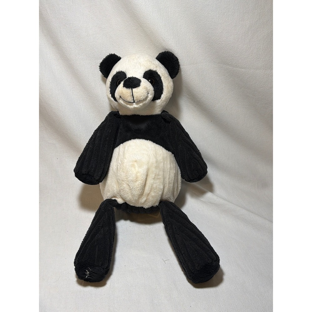 Scentsy Buddy Penny the Panda Plush Stuffed Animal Black White Scent Pak Pocket